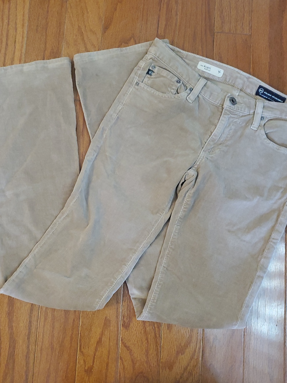 AG Adriano Goldschmied “the angel” corduroys Brown Size 26R